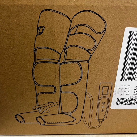 NIB Full Leg Massager for Circulation and Pain Relief helps reduce swelling - Picture 3 of 3